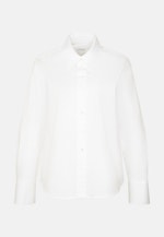 Hemdbluse in A- Linie aus Baumwolltwill in Weiß |  Seidensticker Onlineshop