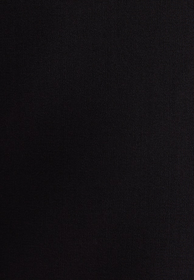 Zweireihiger Blazer mit aufgesetzten Taschen aus einer Wollmischung in Noir |  Seidensticker Onlineshop