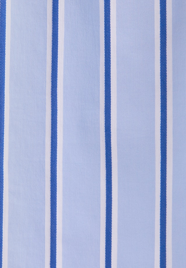 Schalkragenkleid mit Volumenärmel in Hellblau |  Seidensticker Onlineshop