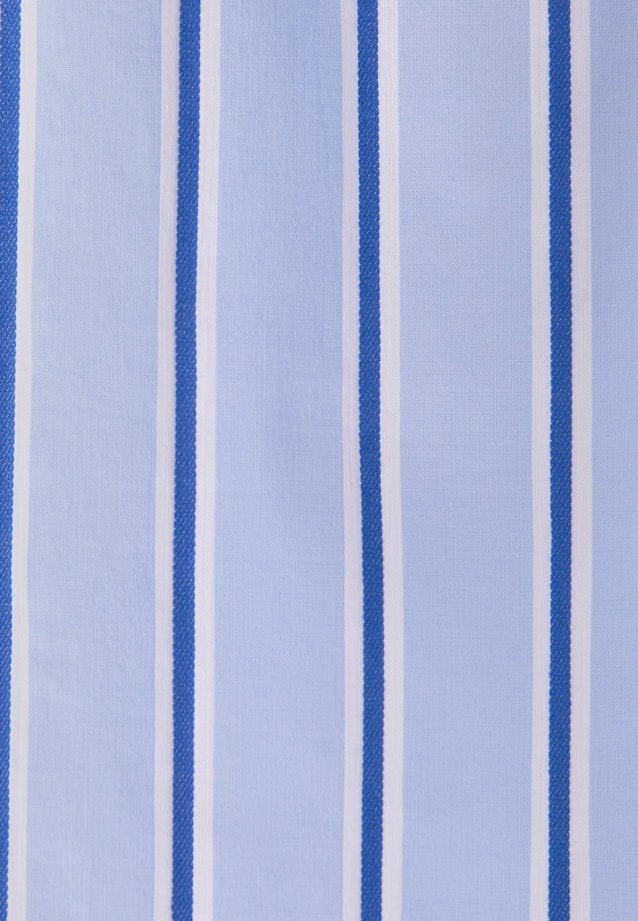 Schalkragenkleid mit Volumenärmel in Hellblau |  Seidensticker Onlineshop