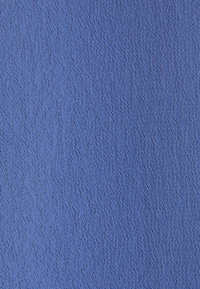 Hemdbluse mit abnehmbarer Schluppe in Mittelblau |  Seidensticker Onlineshop