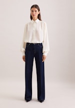 Hemdbluse mit Volumenärmel in Weiß |  Seidensticker Onlineshop