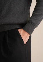 Regular Pull-over Uni in Gris |  Seidensticker Onlineshop