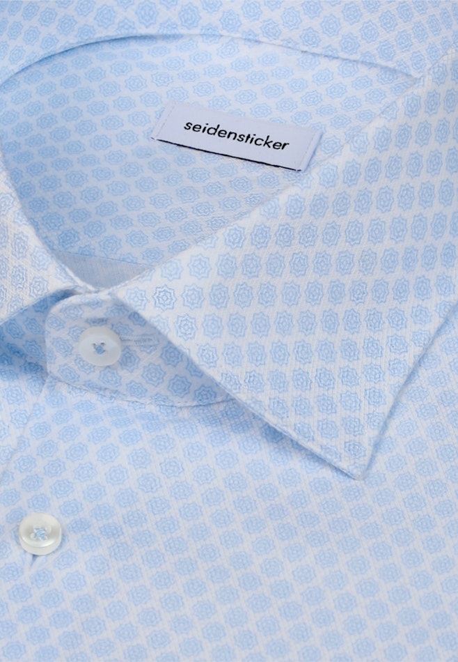 X-Slim Chemise d'affaires Imprimé dans Bleu Clair | Boutique en ligne Seidensticker