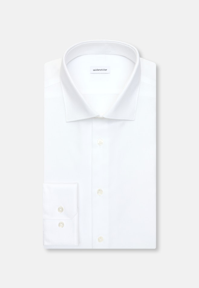 Slim Business Hemd Uni in Weiß | Seidensticker Onlineshop