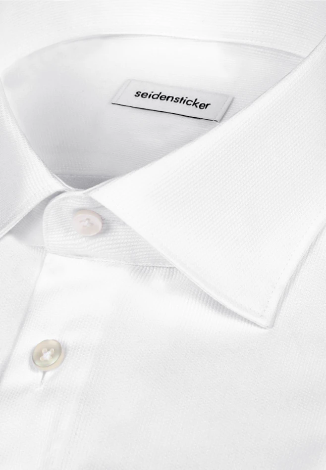 Slim Business shirt Uni in Weiß | Seidensticker online shop