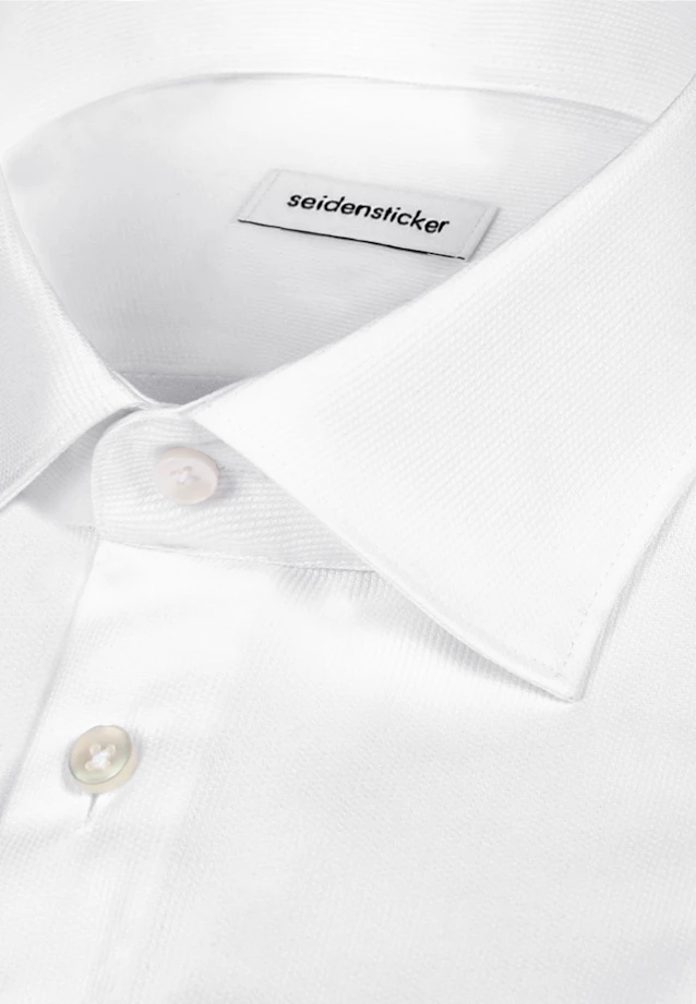 Slim Business shirt Uni in Weiß |  Seidensticker Onlineshop