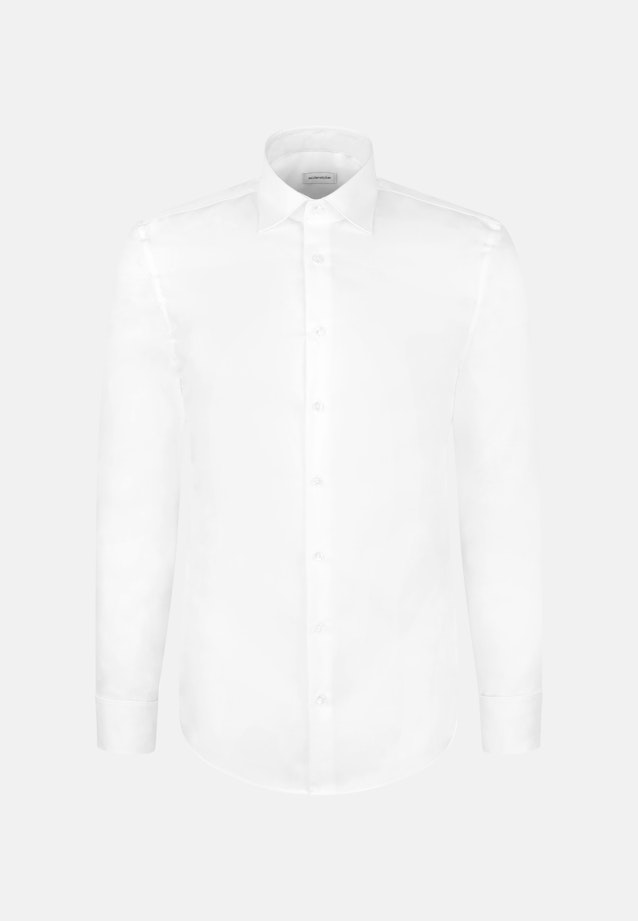 Slim Chemise d'affaires Uni in Blanc |  Seidensticker Onlineshop