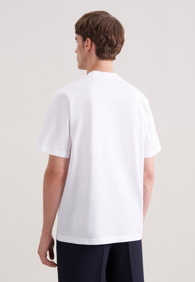 T-shirt Uni dans Blanc | Boutique en ligne Seidensticker