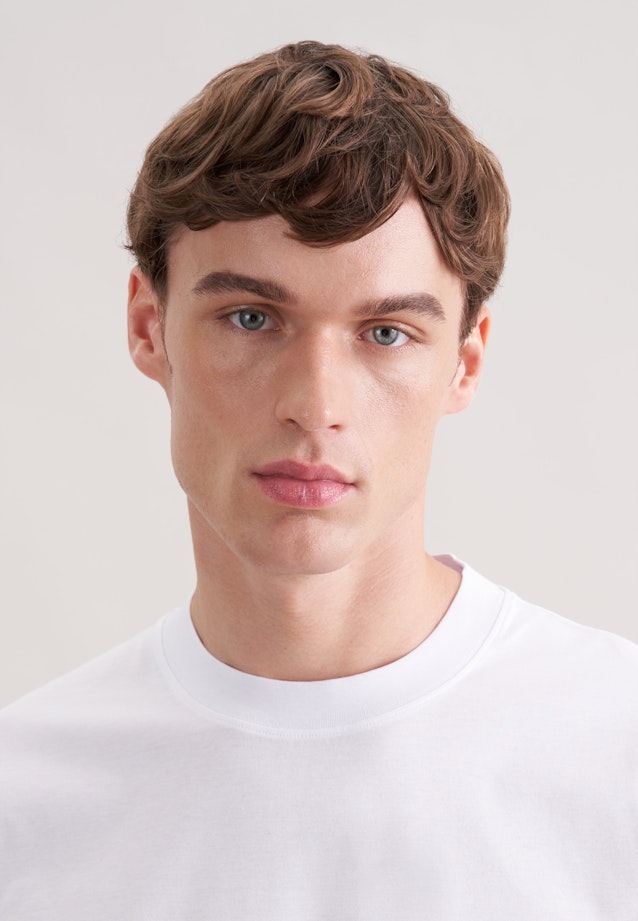 T-shirt Uni in Blanc |  Seidensticker Onlineshop