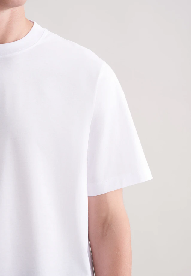 T-shirt Uni in Blanc |  Seidensticker Onlineshop