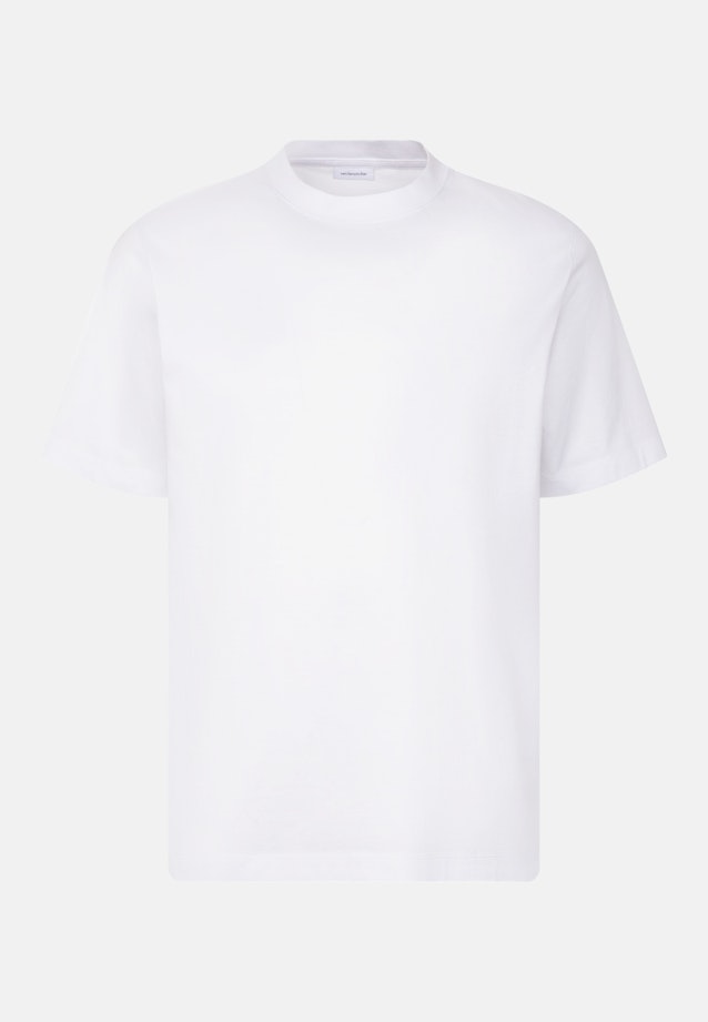 T-Shirt Uni in Weiß |  Seidensticker Onlineshop