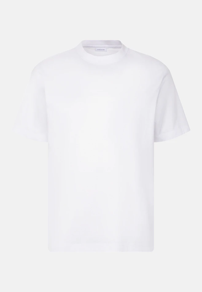 T-shirt Uni in Weiß | Seidensticker online shop