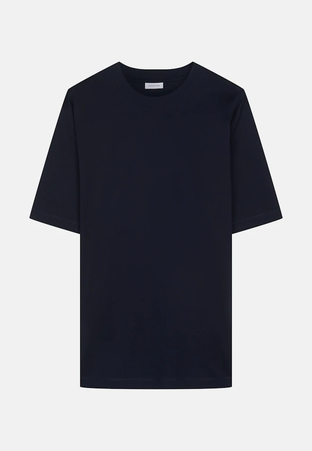 T-Shirt Uni in Dunkelblau |  Seidensticker Onlineshop