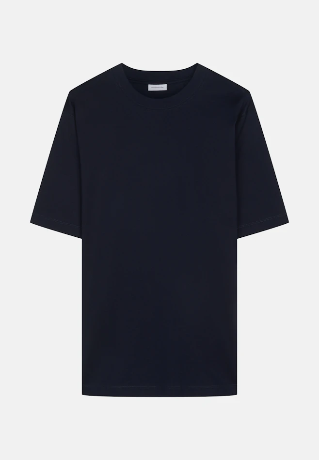 T-Shirt Uni in Dunkelblau | Seidensticker Onlineshop