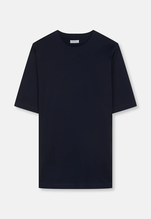 T-shirt Uni in Bleu Foncé |  Seidensticker Onlineshop