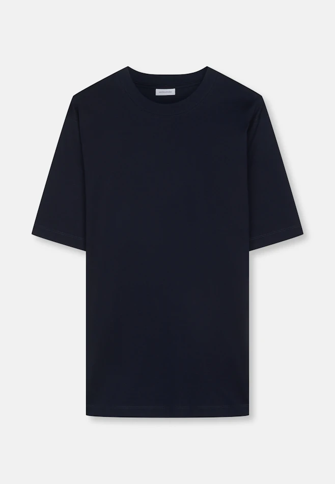 T-Shirt Uni in Dunkelblau | Seidensticker Onlineshop