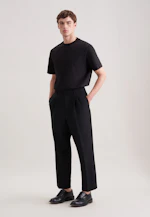 T-Shirt Uni in Schwarz |  Seidensticker Onlineshop