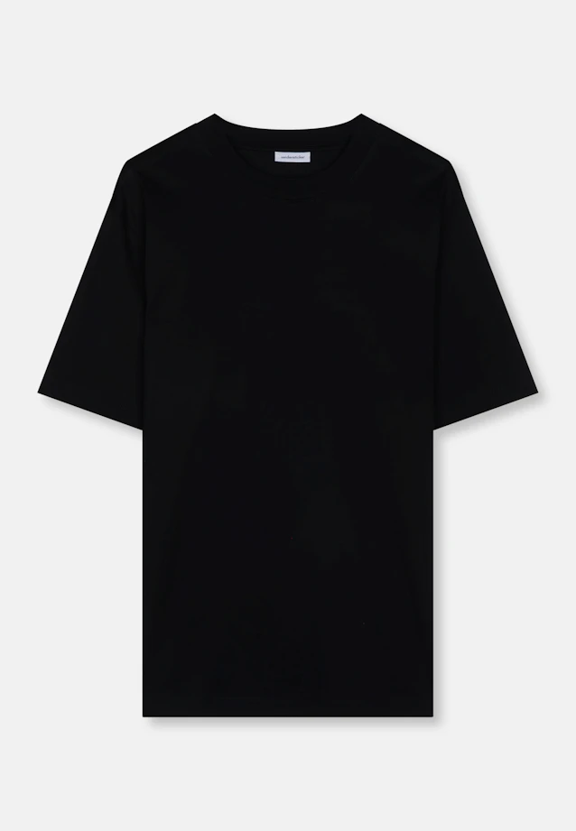 T-Shirt Uni in Schwarz |  Seidensticker Onlineshop