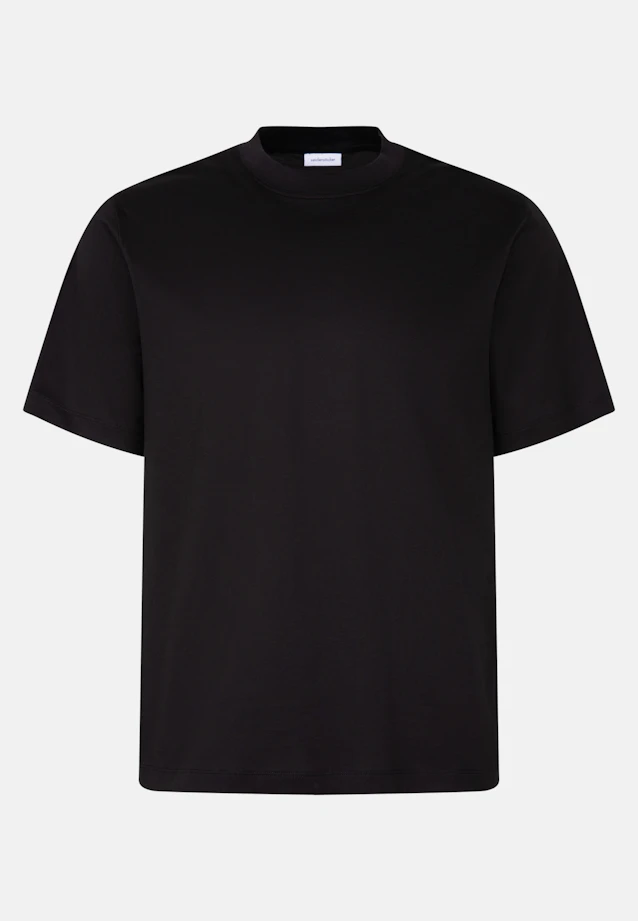 T-Shirt Uni in Schwarz |  Seidensticker Onlineshop