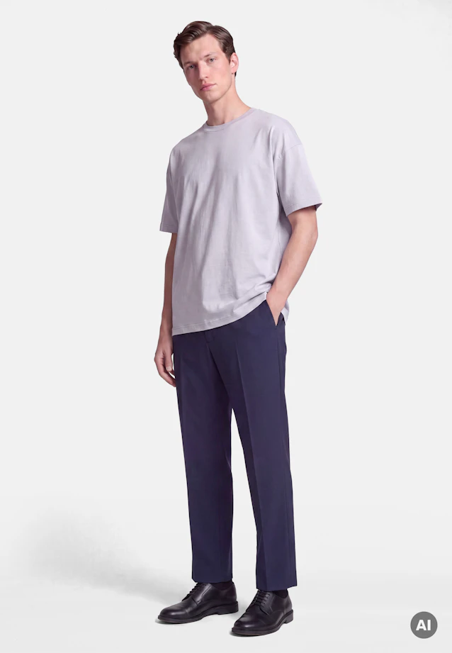 T-Shirt Uni in Grau |  Seidensticker Onlineshop