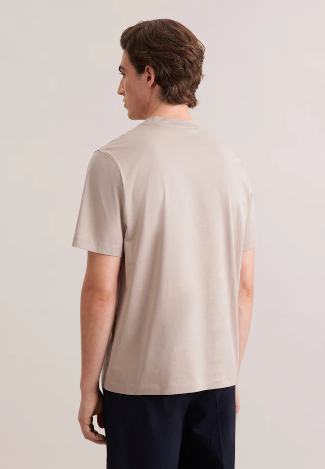 T-Shirt Uni in Beige |  Seidensticker Onlineshop