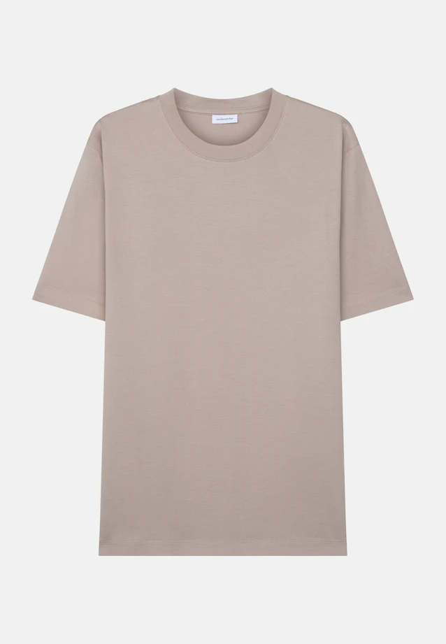T-Shirt Uni in Beige |  Seidensticker Onlineshop