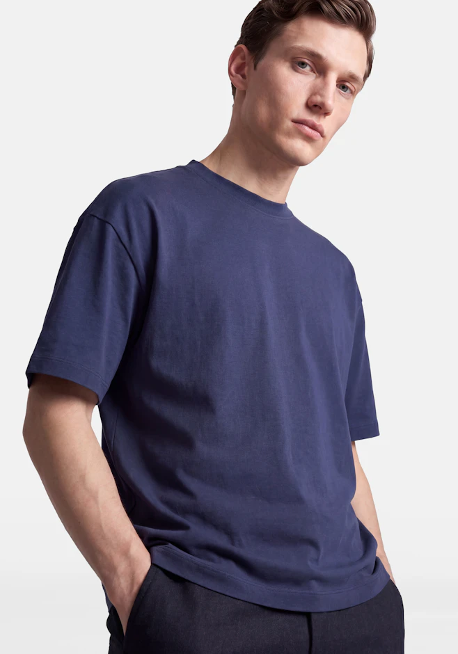 T-Shirt Uni in Grau | Seidensticker Onlineshop
