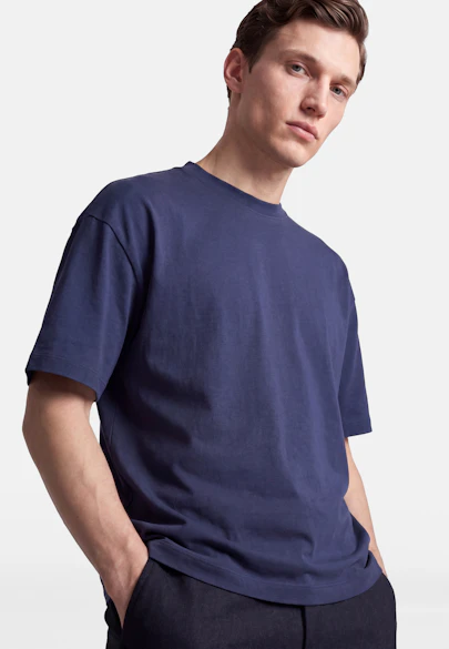 T-Shirt Uni in Grau |  Seidensticker Onlineshop