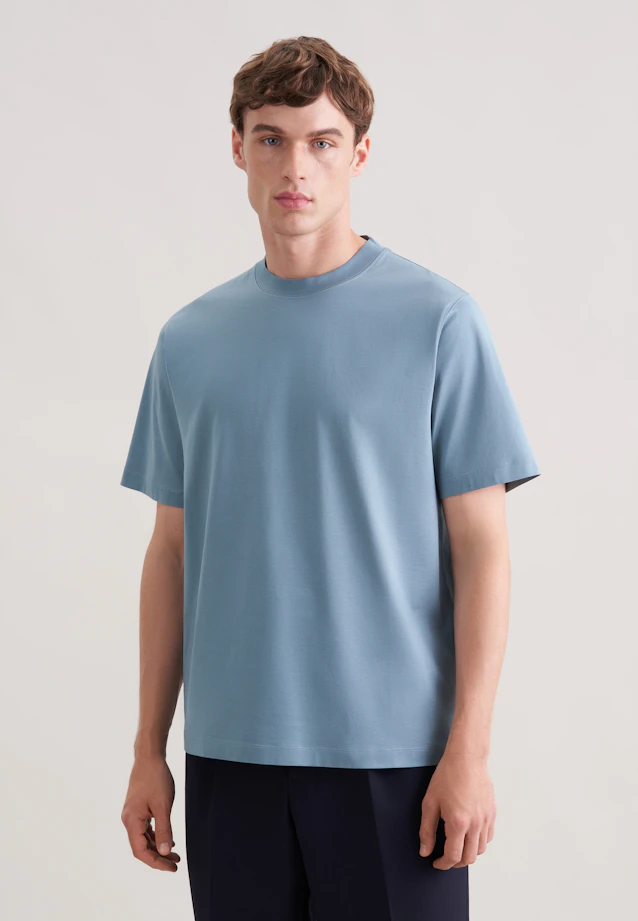 T-Shirt Uni in Grün |  Seidensticker Onlineshop