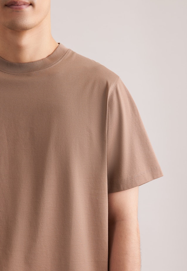 T-shirt Uni in Marron |  Seidensticker Onlineshop