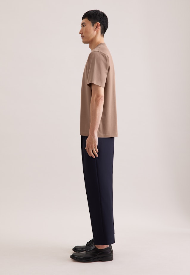 T-shirt Uni in Marron |  Seidensticker Onlineshop