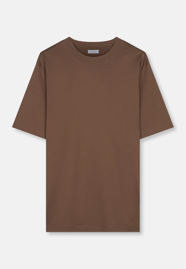 T-Shirt Uni in Braun |  Seidensticker Onlineshop