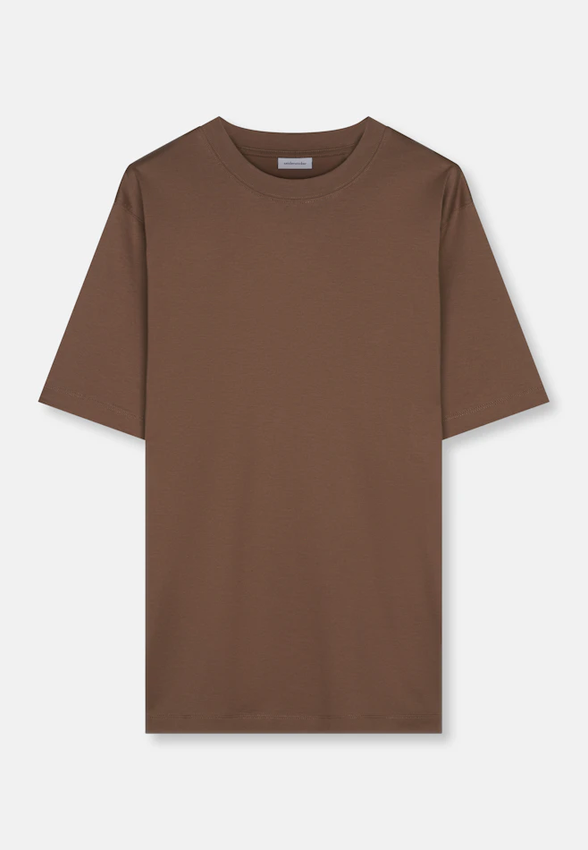 T-Shirt Uni in Braun | Seidensticker Onlineshop
