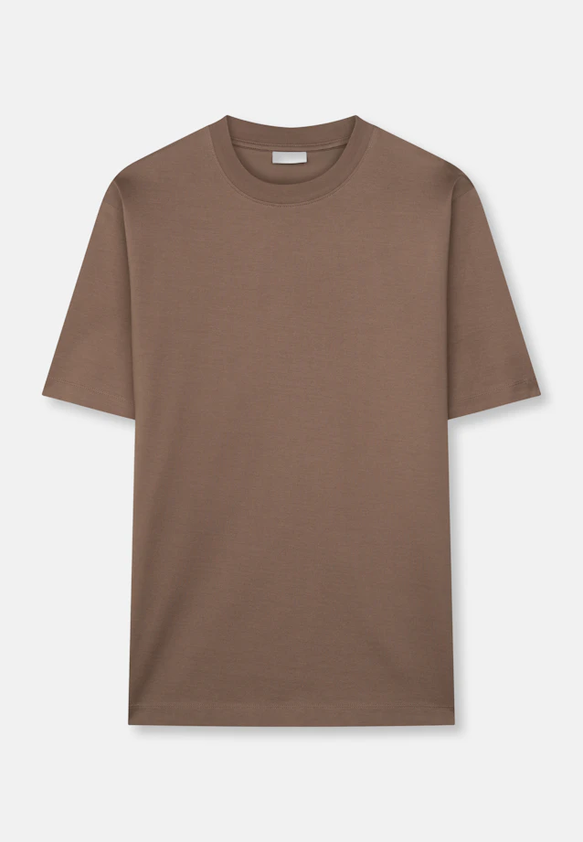 T-shirt Uni in Marron |  Seidensticker Onlineshop