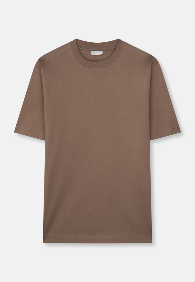 T-Shirt Uni in Braun | Seidensticker Onlineshop