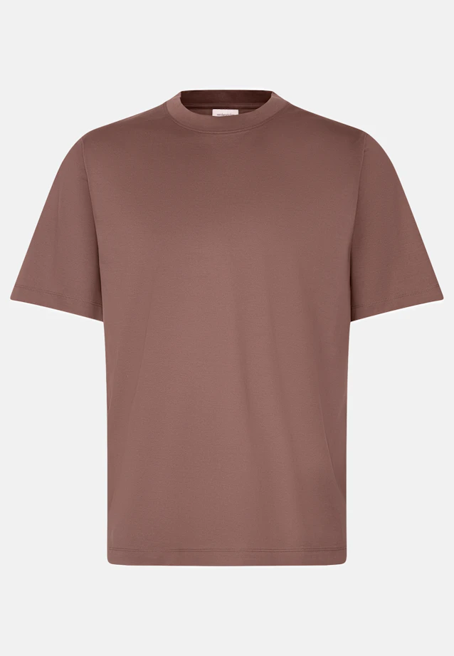 T-Shirt Uni in Braun |  Seidensticker Onlineshop