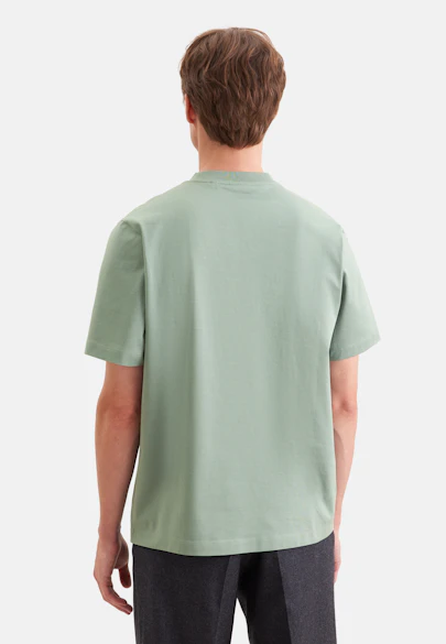 T-shirt Uni in Grün |  Seidensticker Onlineshop