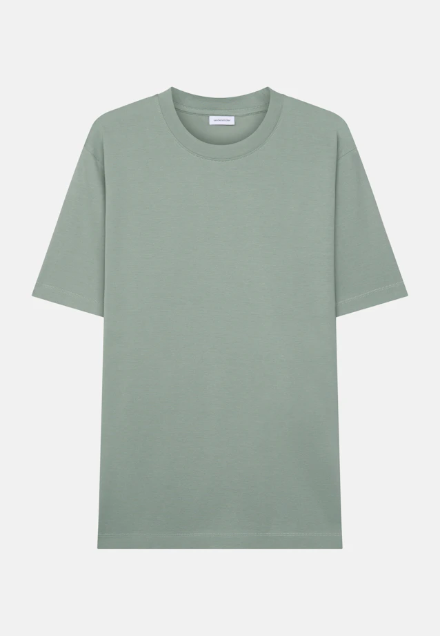 T-Shirt Uni in Grün |  Seidensticker Onlineshop