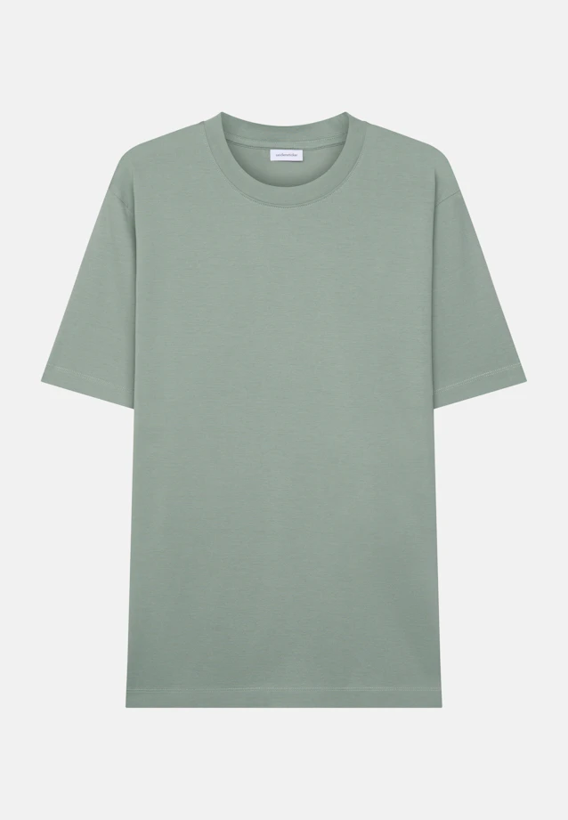 T-shirt Uni in Grün |  Seidensticker Onlineshop
