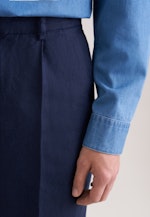 Regular Shorts Uni in Dunkelblau |  Seidensticker Onlineshop