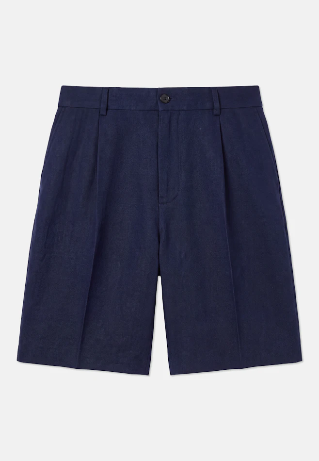 Regular Shorts Uni in Dunkelblau | Seidensticker Onlineshop