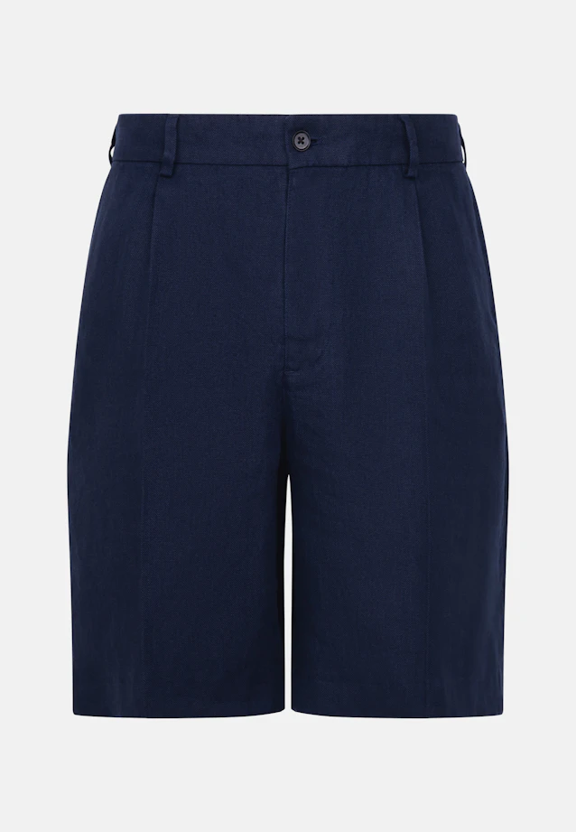 Regular Shorts Uni in Dunkelblau |  Seidensticker Onlineshop