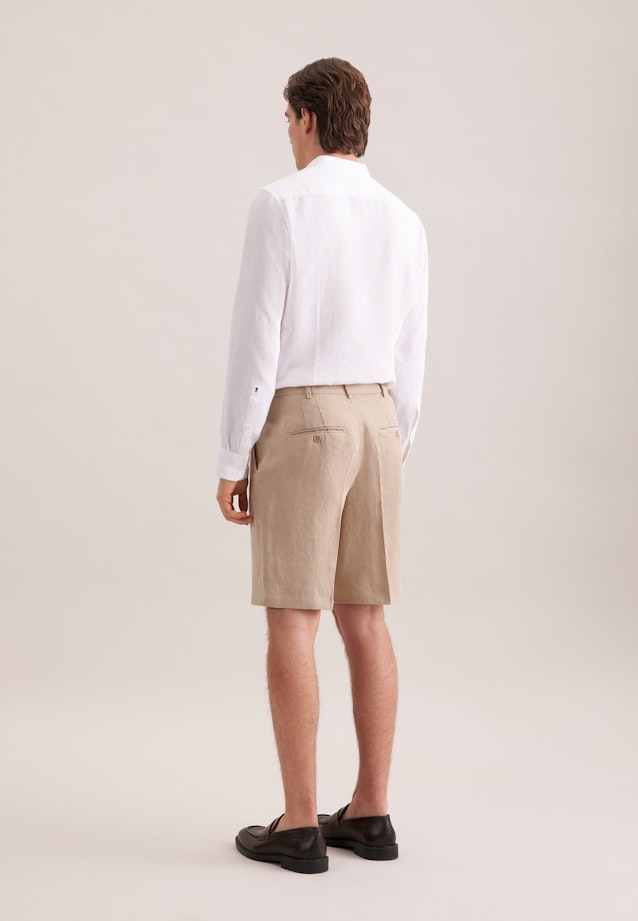 Regular Shorts Uni in Beige |  Seidensticker Onlineshop