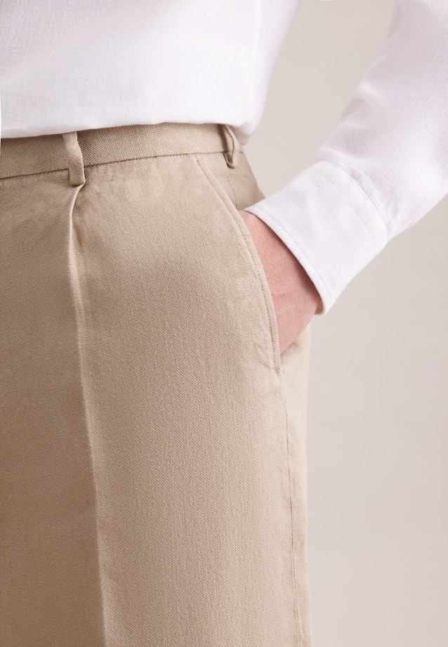 Regular Shorts Uni in Beige |  Seidensticker Onlineshop