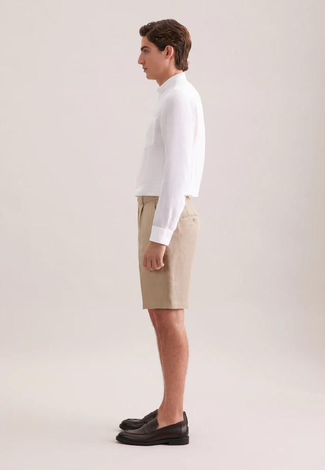 Regular Shorts Uni in Beige |  Seidensticker Onlineshop