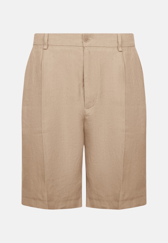 Regular Shorts Uni in Beige |  Seidensticker Onlineshop