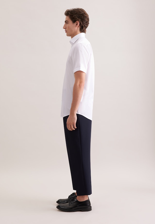 Regular Business Hemd Uni in Weiß |  Seidensticker Onlineshop