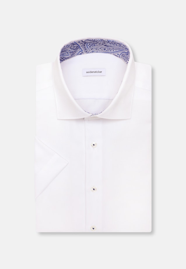 Regular Business Hemd Uni in Weiß |  Seidensticker Onlineshop