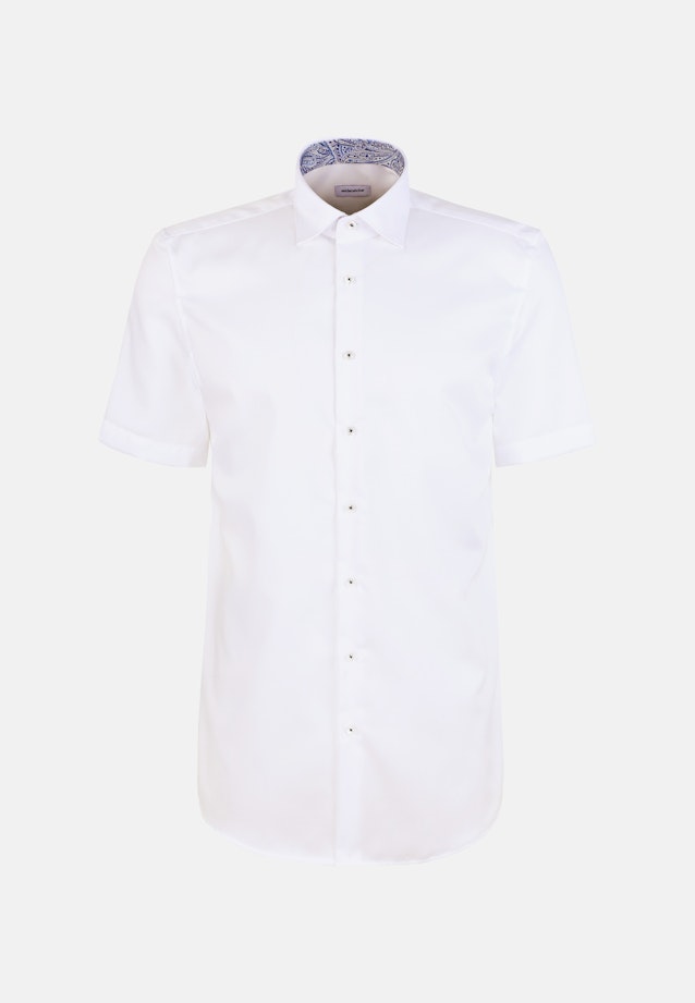 Regular Business Hemd Uni in Weiß |  Seidensticker Onlineshop